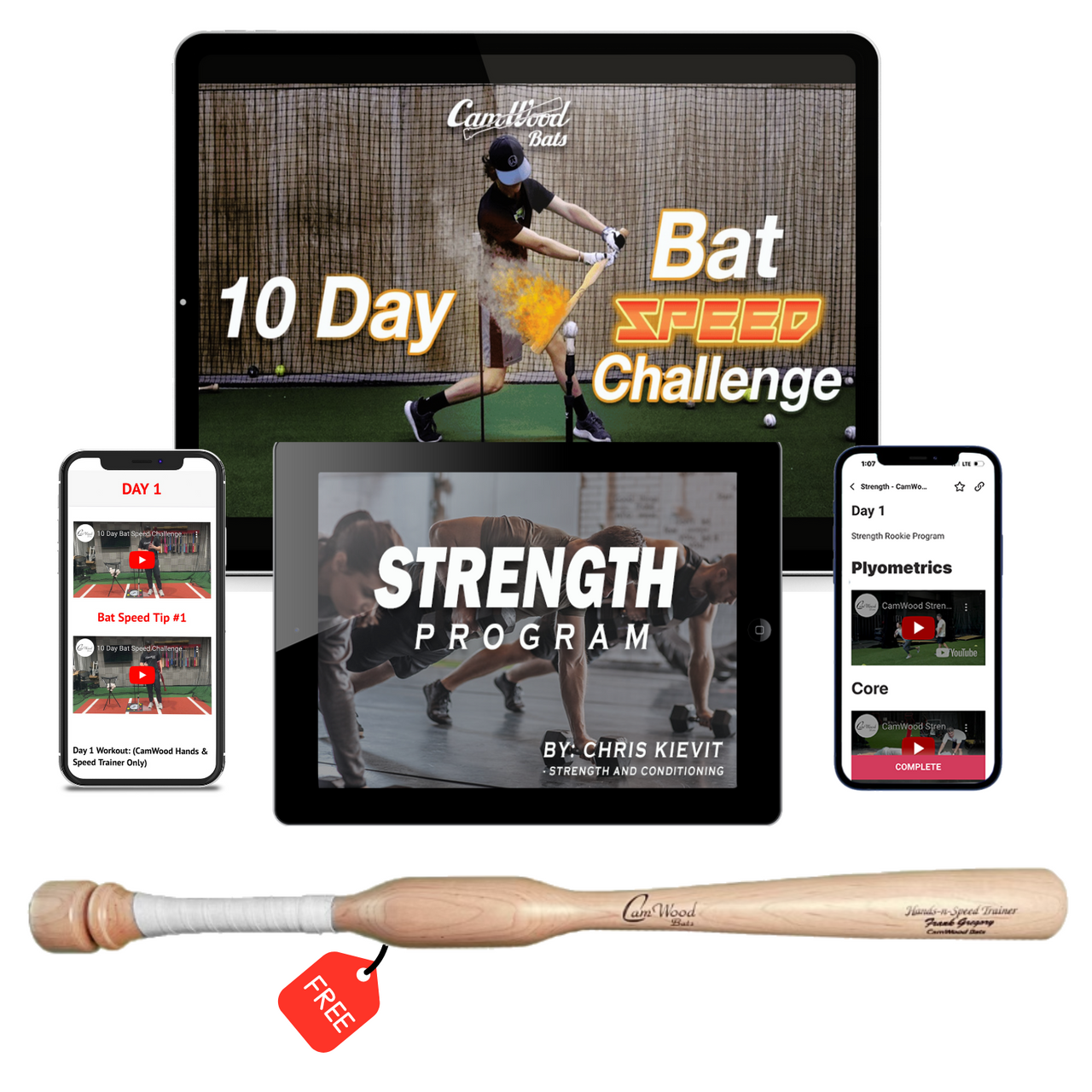 10 Day Bat Speed Challenge + FREE Hands & Speed Trainer