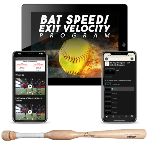 Softball Hands & Speed Trainer + FREE 10 Day Bat Speed / Exit Velocity Program