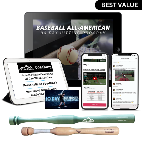 Custom Baseball All-American 30 Day Hitting Package