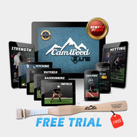 Thumbnail for Baseball CamWood Elite Membership - 30 Day Free Trial + FREE One Hand Trainer