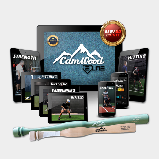 Baseball CamWood Elite (30 Days) + Custom Hands & Speed Trainer + One Hand Trainer