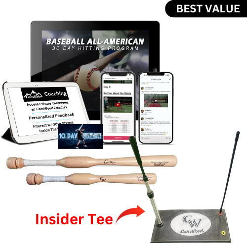 Baseball All-American 30 Day Hitting Package + Insider Tee