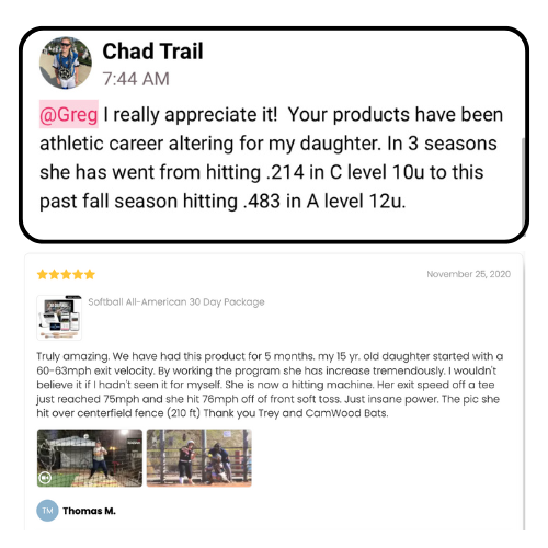 CamWood Softball Trainer Review