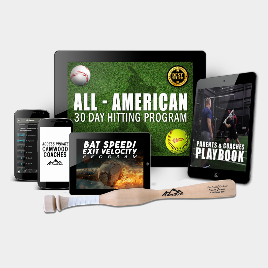 Baseball All-American 30 Day Hitting Program + One Hander