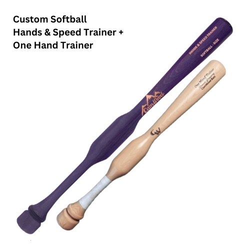 Softball Custom Hands & Speed Trainer + One Hand Trainer