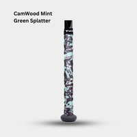 Thumbnail for CamWood Mint Green Splatter - TwinTack Grip
