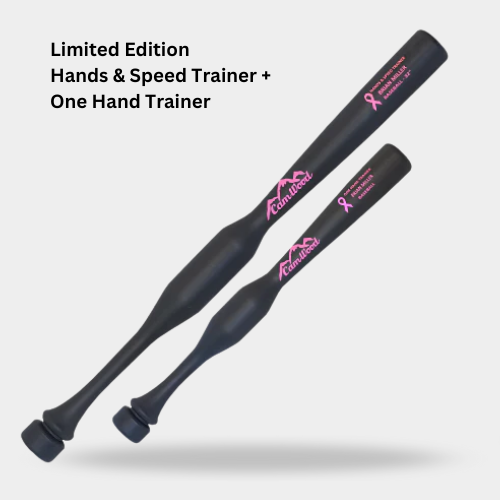 Breast Cancer - Baseball Hands & Speed Trainer + One Hand Trainer