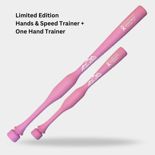 Breast Cancer - Softball Hands & Speed Trainer + One Hand Trainer