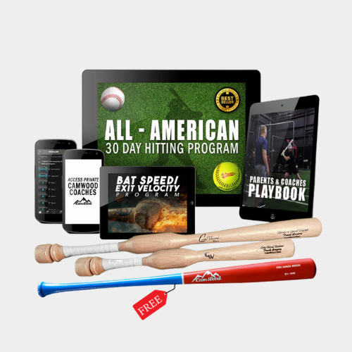 Baseball All-American 30 Day Hitting Package + FREE Custom Game Bat