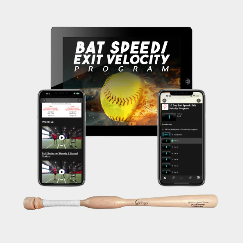 Softball Hands & Speed Trainer + FREE 10 Day Bat Speed / Exit Velocity Program