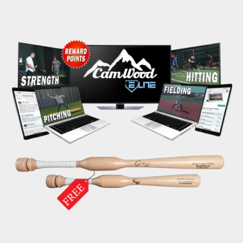 Baseball CamWood Elite Membership + FREE Hands & Speed Trainer & One Hand Trainer