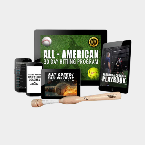Baseball All-American 30 Day Hitting Program + One Hander