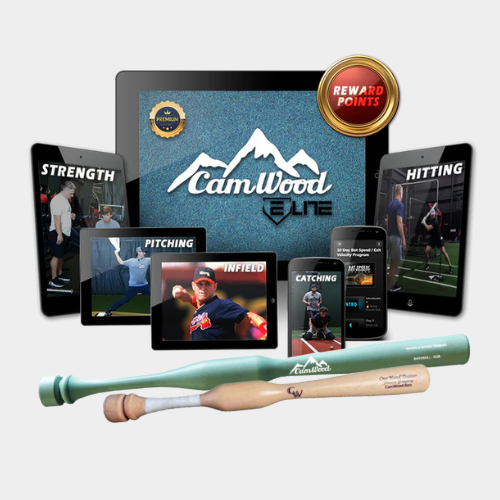 Baseball CamWood Elite (60 Days) + Custom Hands & Speed Trainer + One Hand Trainer