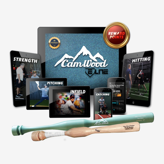 Baseball CamWood Elite (60 Days) + Custom Hands & Speed Trainer + One Hand Trainer