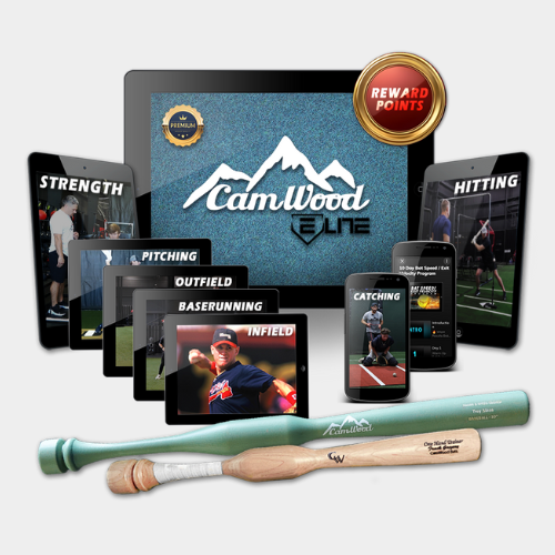 Baseball CamWood Elite (60 Days) + Custom Hands & Speed Trainer + One Hand Trainer