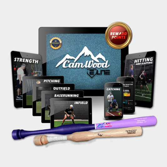 Softball CamWood Elite (30 Days) + Custom Hands & Speed Trainer + One Hand Trainer