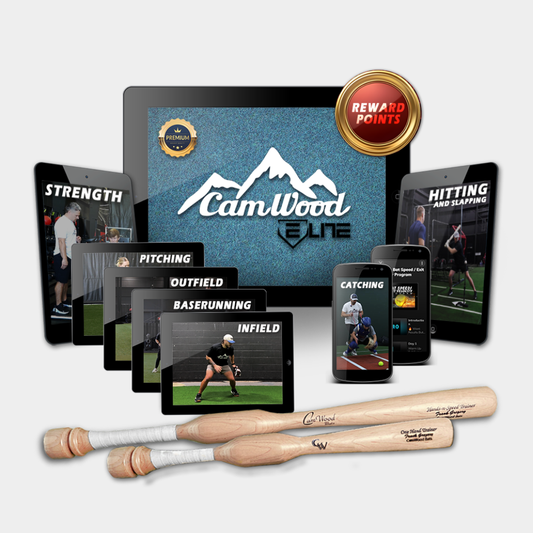 Softball CamWood Elite (30 Days) + Softball Hands & Speed Trainer + One Hand Trainer
