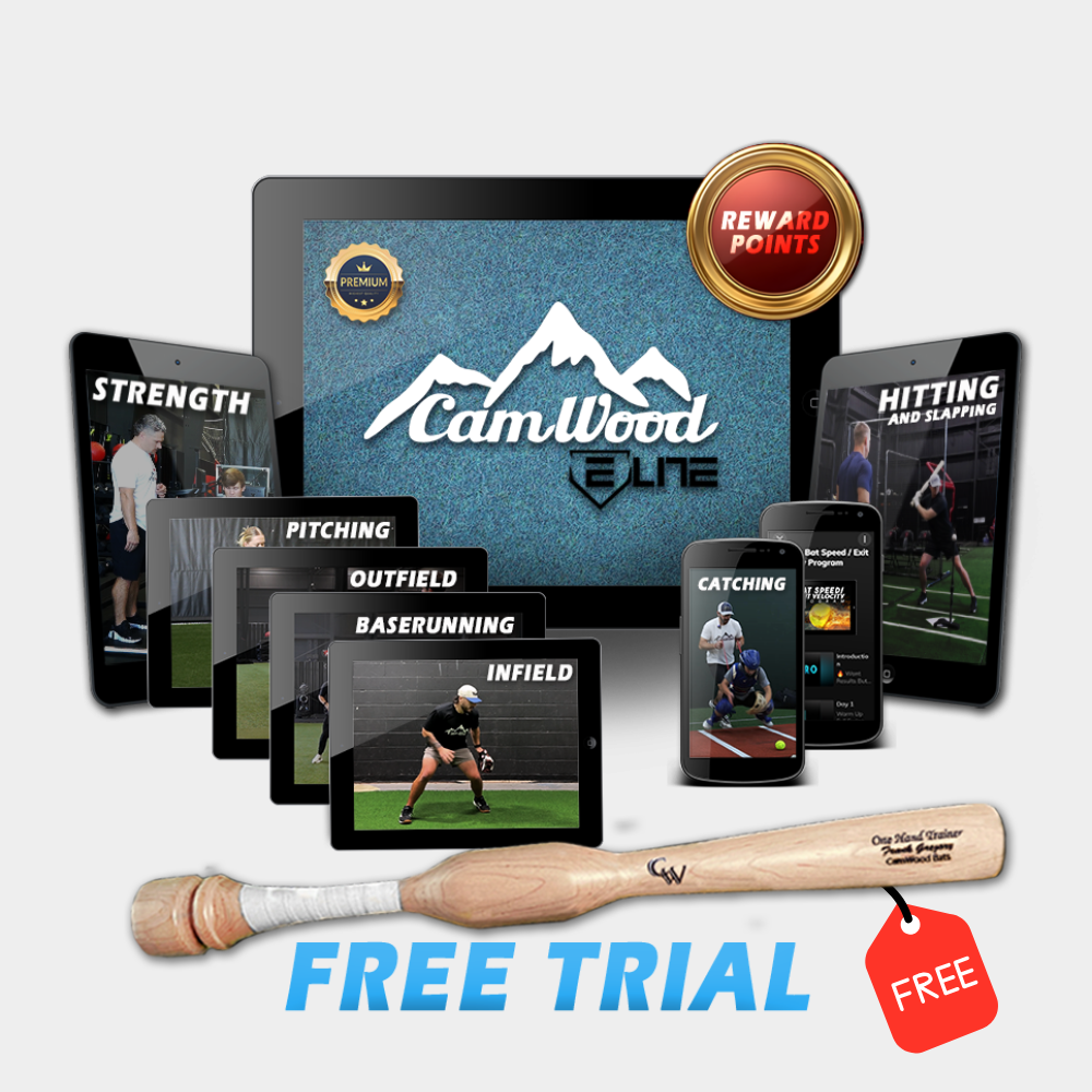 Softball CamWood Elite Membership - 30 Day Free Trial + FREE One Hand Trainer