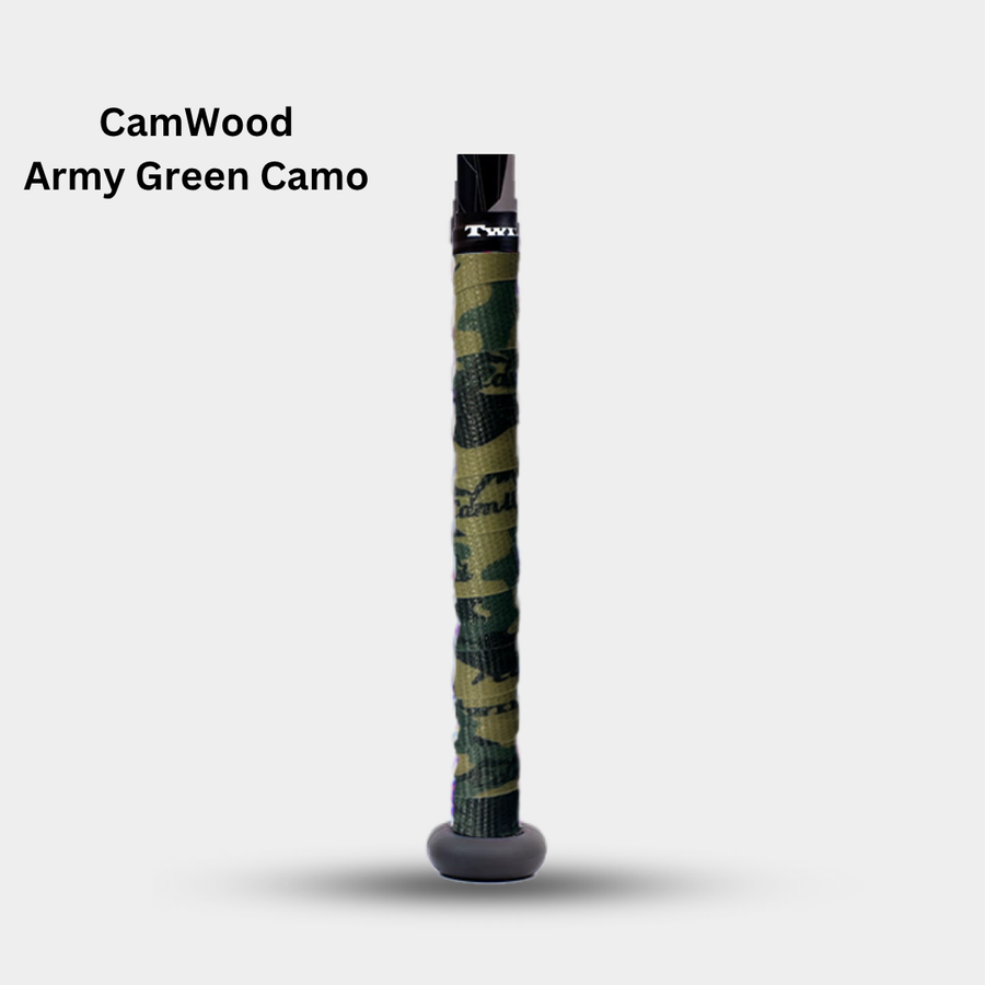 CamWood Army Green Camo - TwinTack Grip