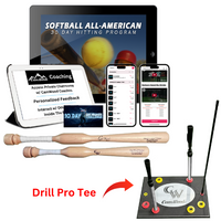 Thumbnail for Softball All-American 30 Day Hitting Package + Drill Pro Tee