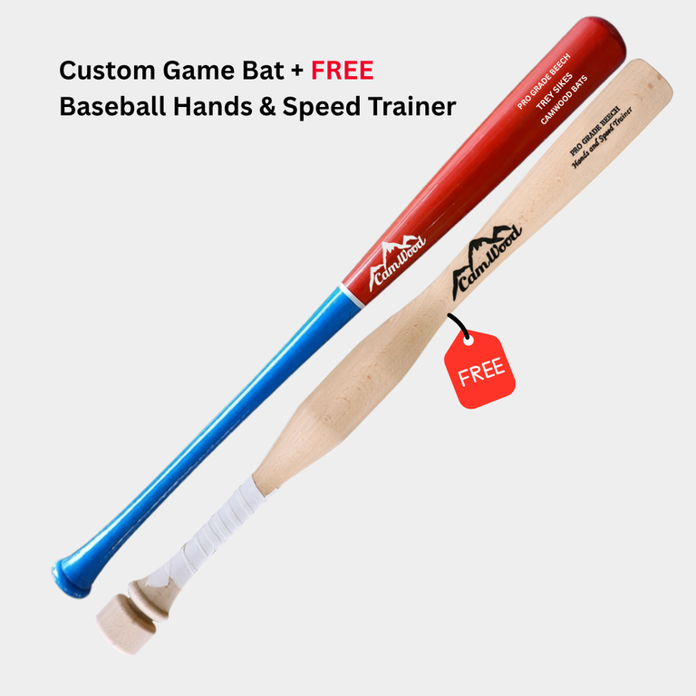 Custom Game Bat + FREE Hands & Speed Trainer