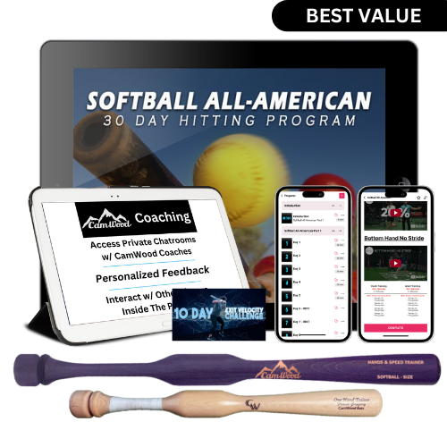 Custom Softball All-American 30 Day Hitting Package