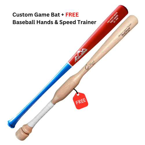 Custom Game Bat + FREE Baseball Hands & Speed Trainer