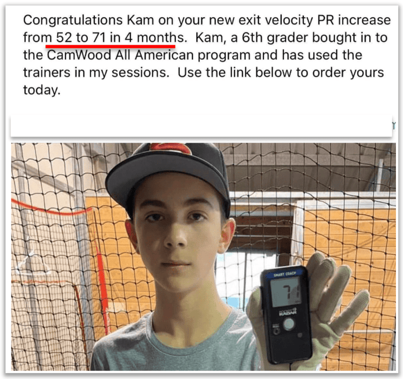 CamWood Baseball Trainer Review