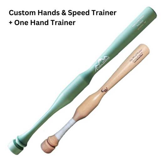 Baseball Custom Hands & Speed Trainer + One Hand Trainer