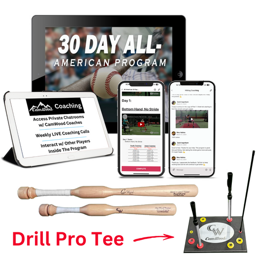 Baseball All-American 30 Day Challenge + Drill Pro Tee