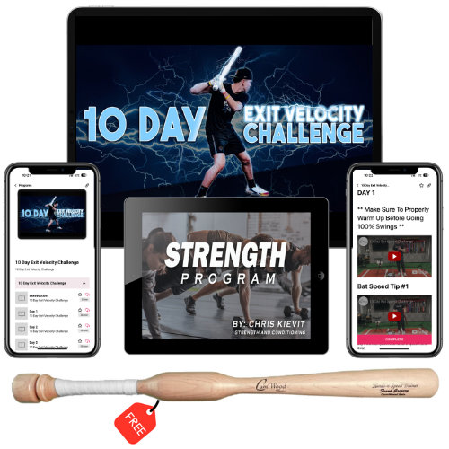 10 Day Exit Velocity Challenge + FREE Baseball Hands & Speed Trainer