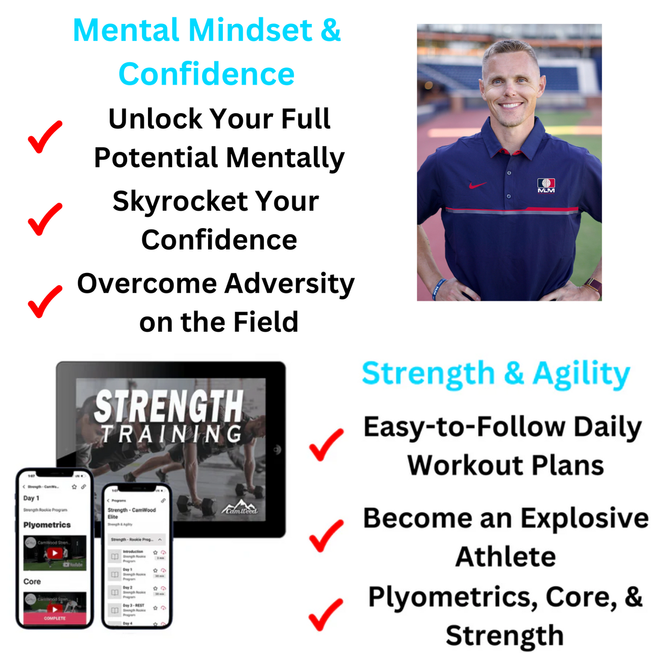 Softball CamWood Elite Subscription + FREE Hands & Speed Trainer & One Hand Trainer