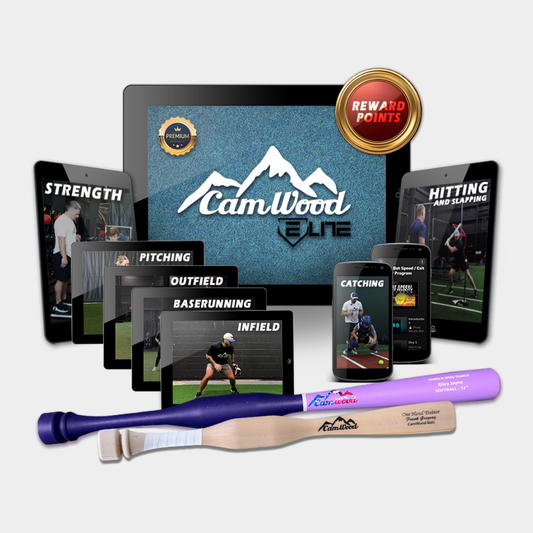 Softball CamWood Elite (30 Days) + Custom Hands & Speed Trainer + One Hand Trainer