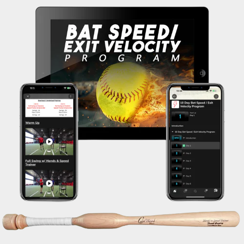 Softball Hands & Speed Trainer + FREE 10 Day Bat Speed / Exit Velocity Program