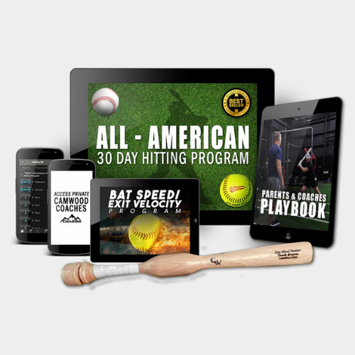 Softball All-American 30 Day Hitting Program + Softball One Hand Trainer