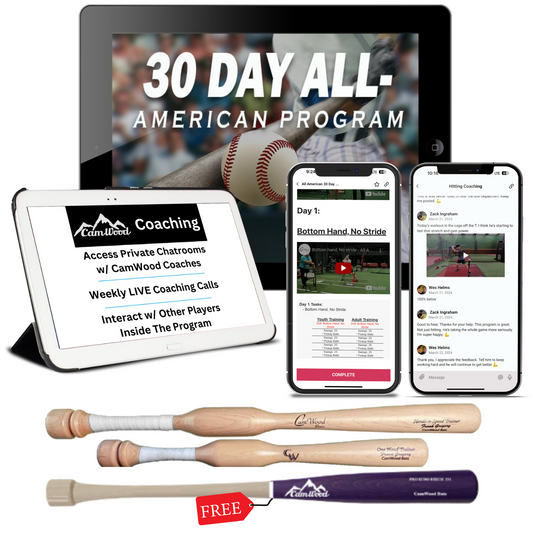 Softball All-American 30 Day Package + FREE Custom AMB Bat