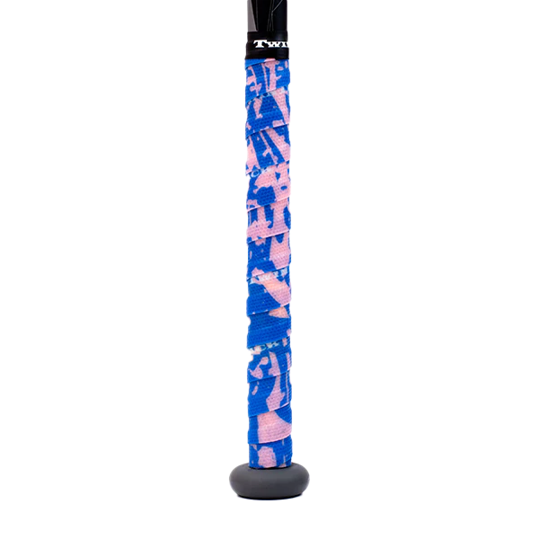 Royal Blue/Pink Splatter - TwinTack Grip