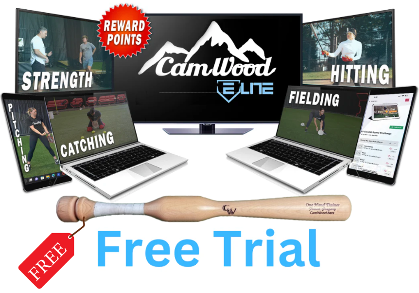 Softball CamWood Elite Subscription - 21 Day Free Trial + FREE One Hand Trainer