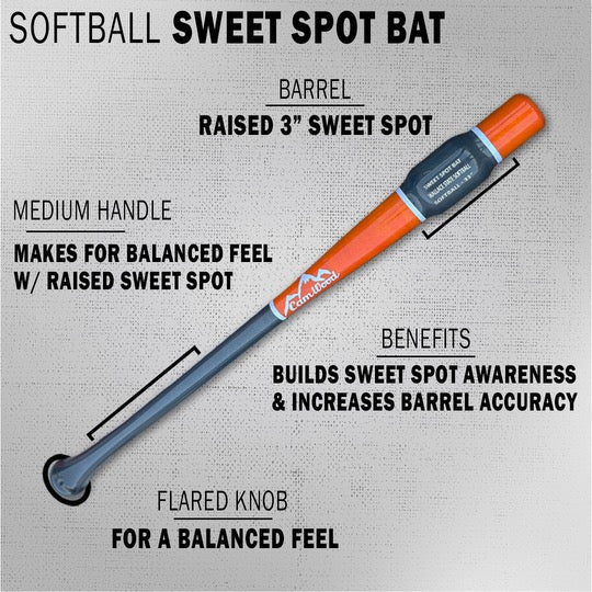 Custom Softball Sweet Spot Bat
