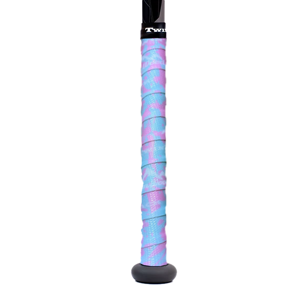 CamWood Pink / Baby Blue Splatter - TwinTack Grip